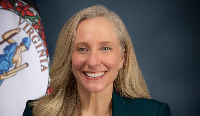 Larawan ni Gobernador Spanberger