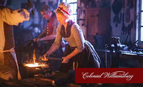 Colonial Williamsburg - Promo para sa Buwan ng Kasaysayan ng Kababaihan